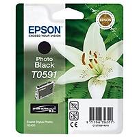 Epson T0591 C13T05914020 Siyah Orjinal Kartu - Stylus Photo R2400