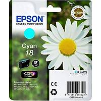 Epson T1802 18 C13T18024020 Mavi Orjinal Kartu - XP-215-225-300