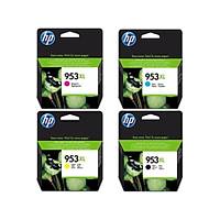 HP 953XL Sar Krmz Mavi Siyah Orjinal Kartu Seti - 7720-8740