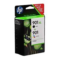 HP 901XL + 901 CC654AE + CC656AE Siyah ve Renkli Orjinal Kartu Seti SD519AE