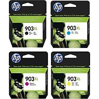 HP 903XL Sar Krmz Mavi Siyah Orjinal Kartu Seti - 6950-6868