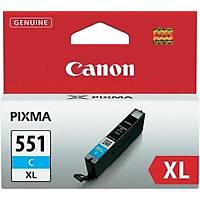 Canon CLI-551XLC Mavi Orjinal Kartuþ IP7250-MG5450-MG6350