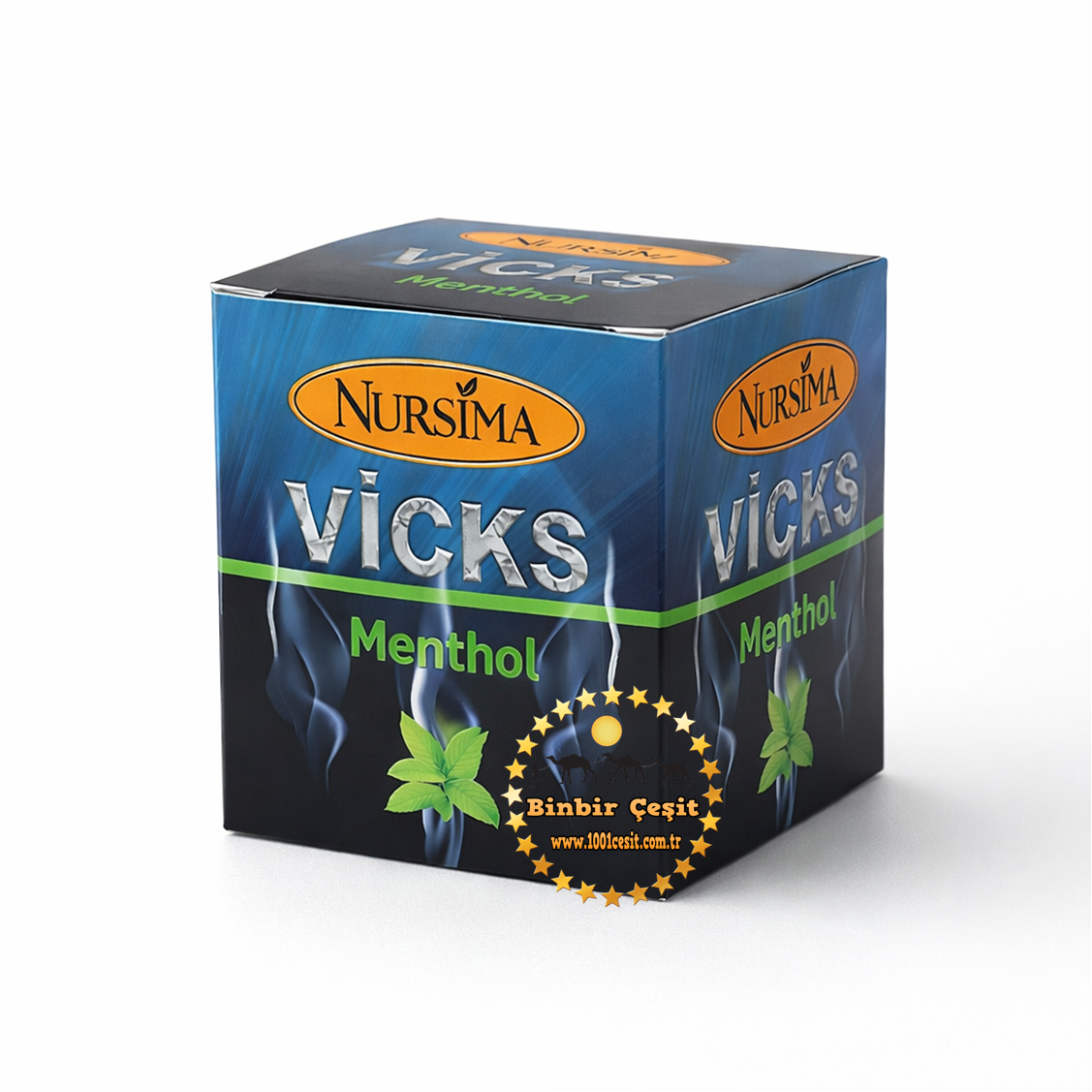 Nursima Vicks Mentol Krem 50 ml  Ferahlatıcı Bitkisel Bakım