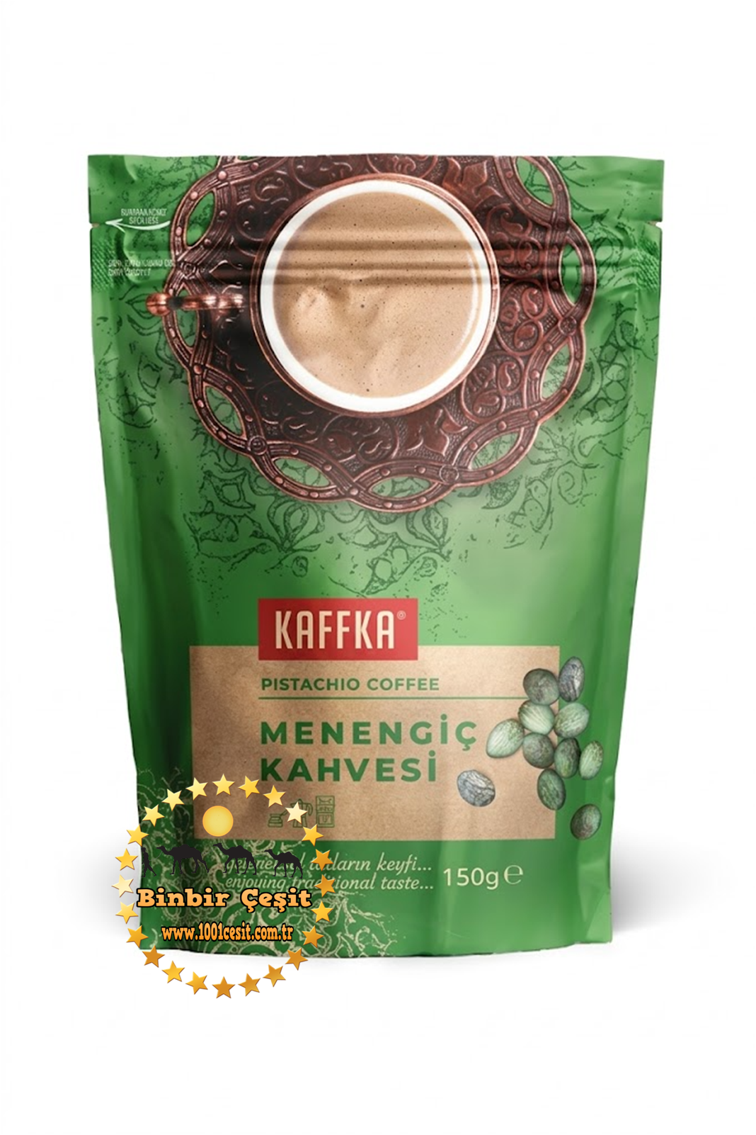 Kaffka Menengiç Kahvesi 150g - Geleneksel Fıstık Aromalı