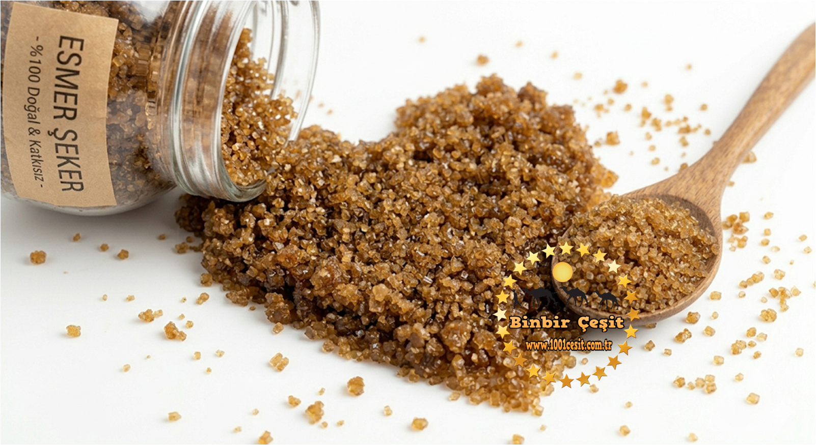 Esmer Şeker 500 gr - Katkısız Kahverengi Şeker