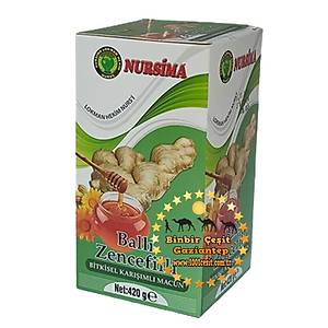 Nursima Zencefilli Bitkisel Kar���ml� Macun 420 Gr
