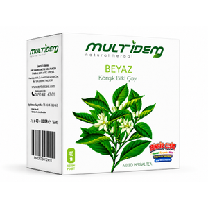 Multidem Beyaz �ay 40 Adetli