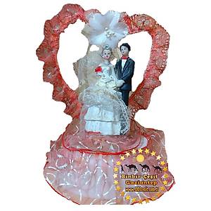 Gelin Damat S�s� Gelin Damat Biblosu B�y�k Boy GD03 K�rm�z�