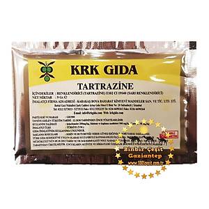 Krk Sar� G�da Boyas� 9 Gr l�k Paket Toz Halinde