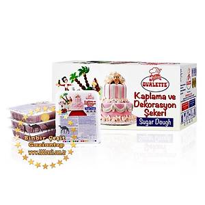 Ovalette K�rm�z� �eker Hamuru 1Kgl�k Paket