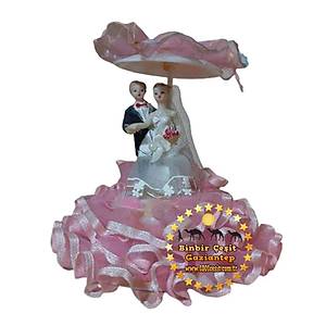 Gelin Damat S�s� Gelin Damat Biblosu K���k Boy GD02 Pembe