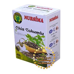 Nursima Chia Tohumlu �ay 40 Adetli Sallama