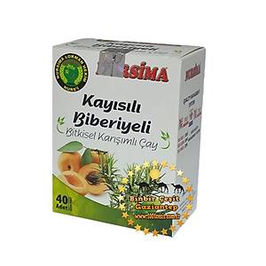 Nursima Kay�s�l� Biberiyeli Kar���k Bitki �ay� 40 Adetli Sallama