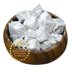 Pudra �ekerli F�st�kl� �ifte Kavrulmu� Lokum 250 Gr l�k Paket