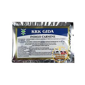 Krk Koyu Mavi G�da Boyas� 9 Gr l�k Paket Toz Halinde