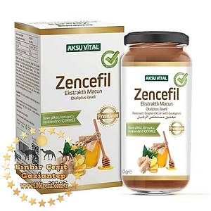 Aksuvital Zencefil Ekstraktl� Macun Okaliptus ilaveli 300 Gr