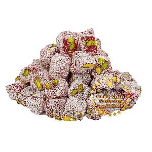 Antep F�st�kl� Narl� �ifte Kavrulmu� Lokum 500 Gr l�k Paket