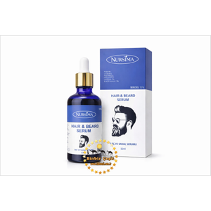 Nursima Sa� ve Sakal Serumu 50 ml � Bitkisel Bak�m Ya�� & G��lendirici Serum