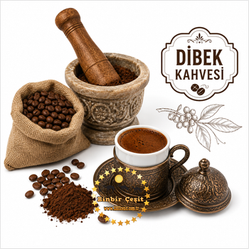 �ekero�lu Minnettar Dibek Kahvesi 1000 Gr - Yumu�ak ��imli Geleneksel Dibek Kahvesi