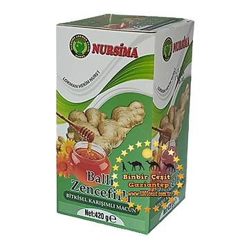 Nursima Zencefilli Bitkisel Karml Macun 420 Gr