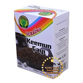 Nursima Keemun ay 40 adetli