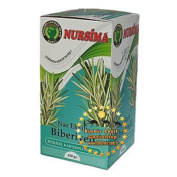 Nursima Nar Ekili Ve Biberiyeli Bitkisel Karml Macun 420 Gr