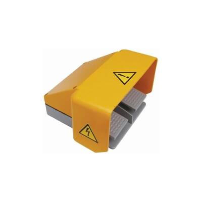 TFS-602 2NO+2NC Aluminyum Gövde Pedal