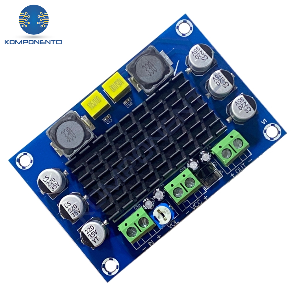 XH-M542 TPA3116D2 100W Mono Kanal Dijital Amfi Devresi 12-26V