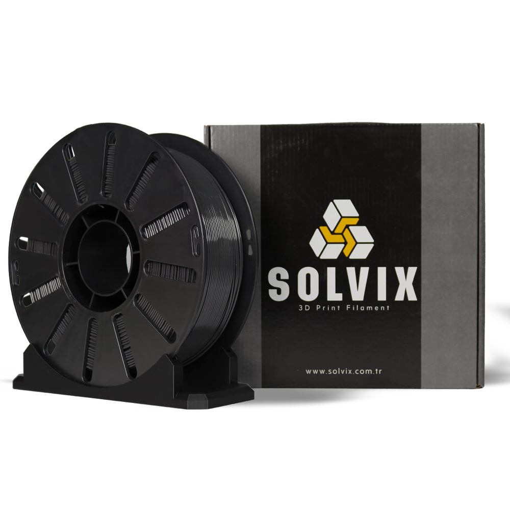 SOLVIX Antrasit Gri Pla/Pha Premium Filament 1.75mm 1 Kg
