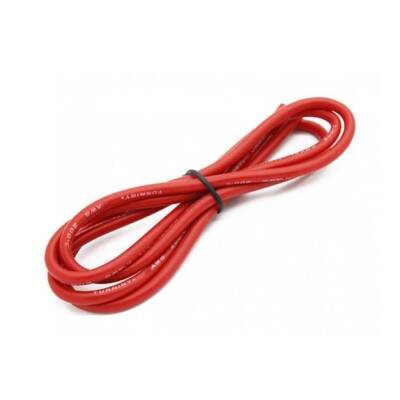 18 AWG Silikon Kablo Kırmızı - 1 Metre