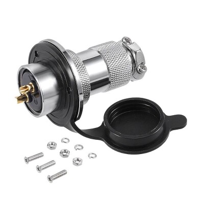 DF25 2 Pin 25mm Su Geçirmez Konnektör Takımı