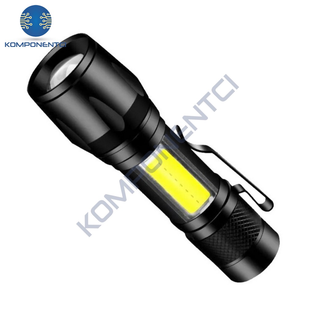 Cata Şarj Edilebilir Led El Feneri 3 Fonksiyonlu CT-8024