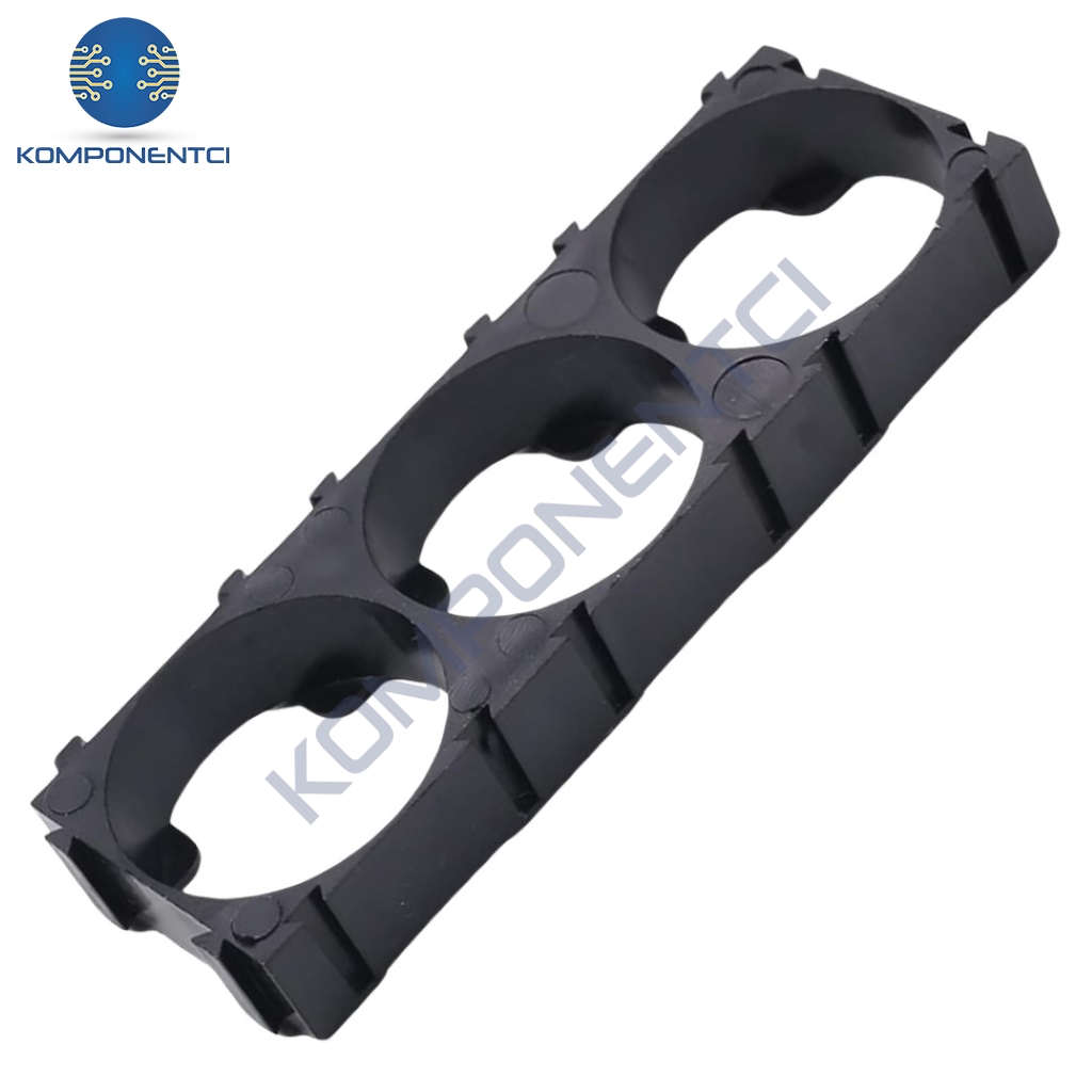 18650 Li-ion Pil Tutucu Braket 3'lü