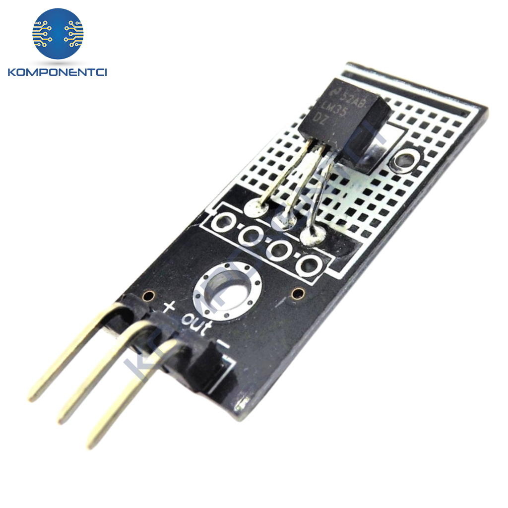 Lm35 Sıcaklık Sensör Modülü