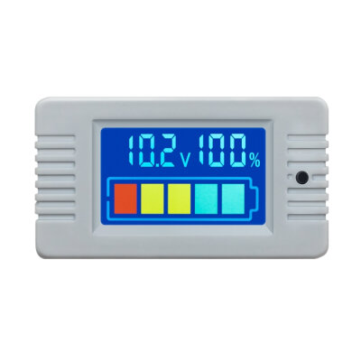 PZEM-023 8-100V DC Dijital Pil Voltaj Kapasite Göstergesi