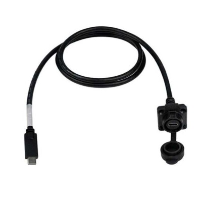 LP16-TYPEC-MP-FS-2M-002 Su Geçirmez Type C 3.1 Dişi Panel Tip Konnektör - 2M Kablo