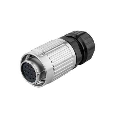 YW-20-J12PE-03-001 12-Pin Su Geçirmez Konnektör - Dişi