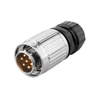 YW-20-C07PE-03-001 7-Pin Su Geçirmez Konnektör - Erkek