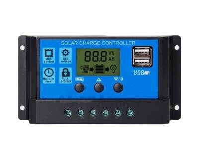 Solar Panel Akü Şarj Cihazı 20A 12/24V
