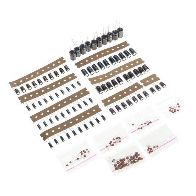 Mini Kondansatör Seti - 35 Parça Poşetli