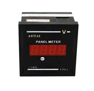 S6L2-V AC 50-500V Dijital Voltmetre