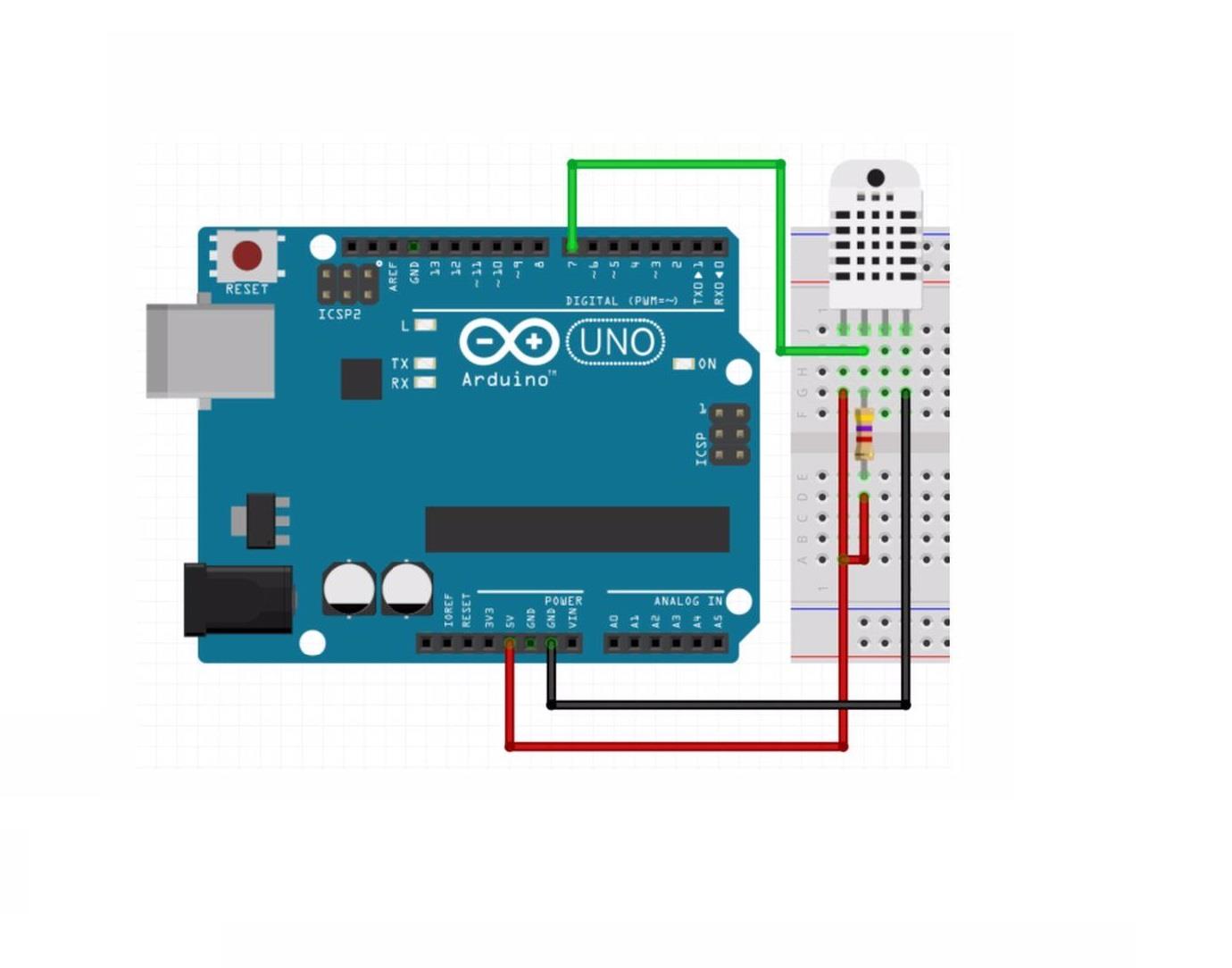 DHT22 Isı ve Nem Sensörü (Arduino Sıcaklık ve Nem Ölçer - AM2302 ...