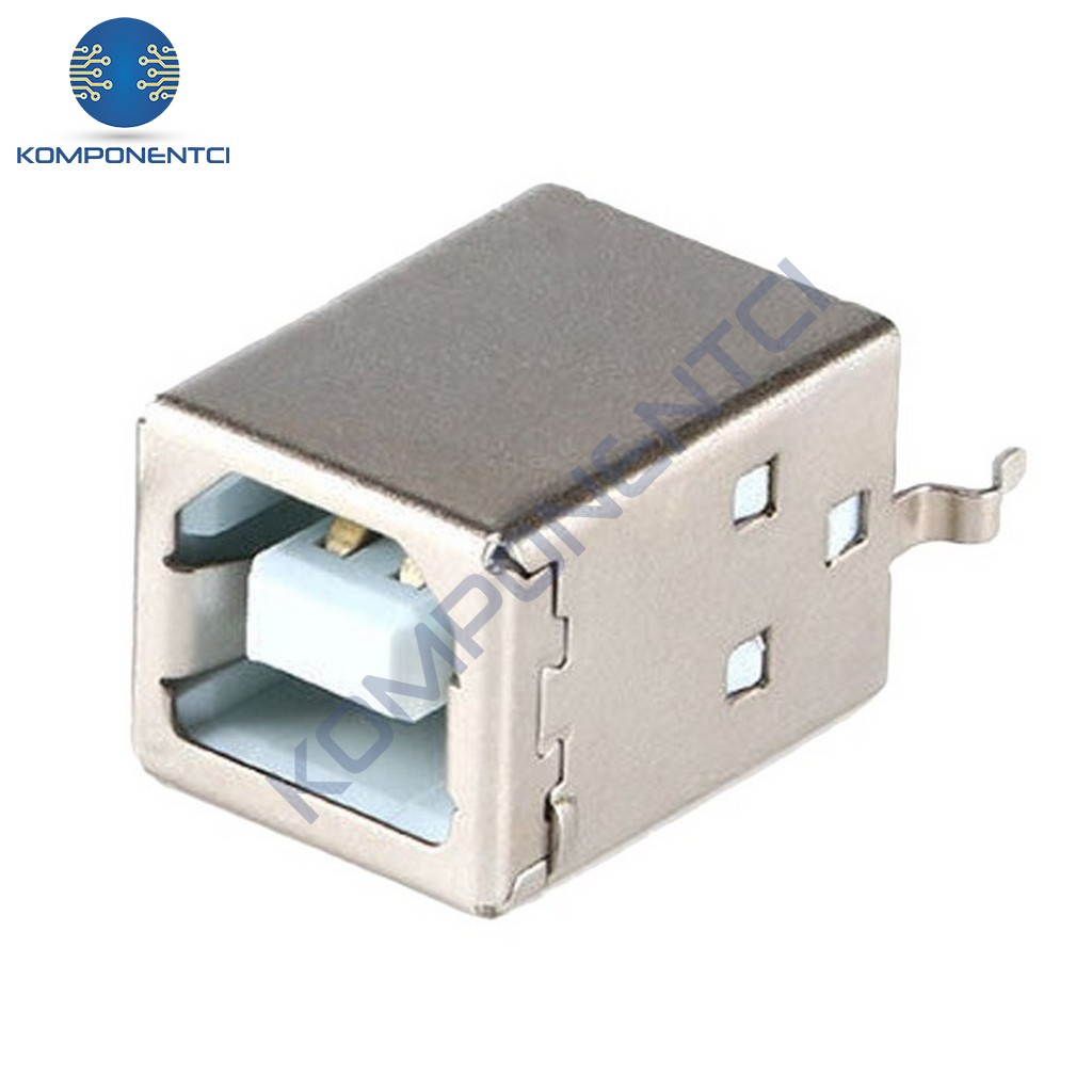 IC-263 USB Şase B Tip 180° Dişi Konnektör