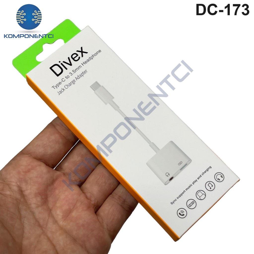 Divex Type-C Erkek 3.5mm Jack ve Type-C Dönüştürücü Adaptör DC-173