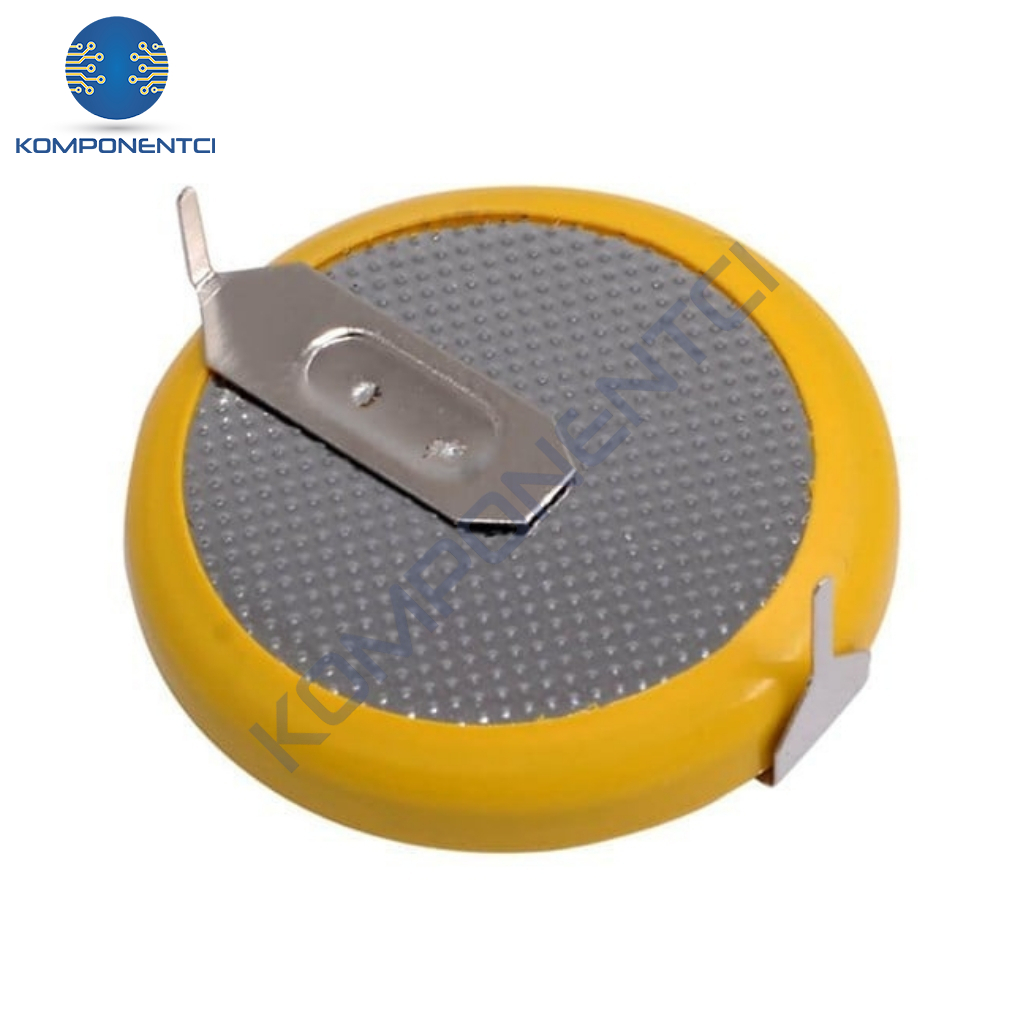 Power-Xtra CR2032-49YV 3V Li-MnO2 Lithium Buton Pil 2 Pinli Yatay 20mm