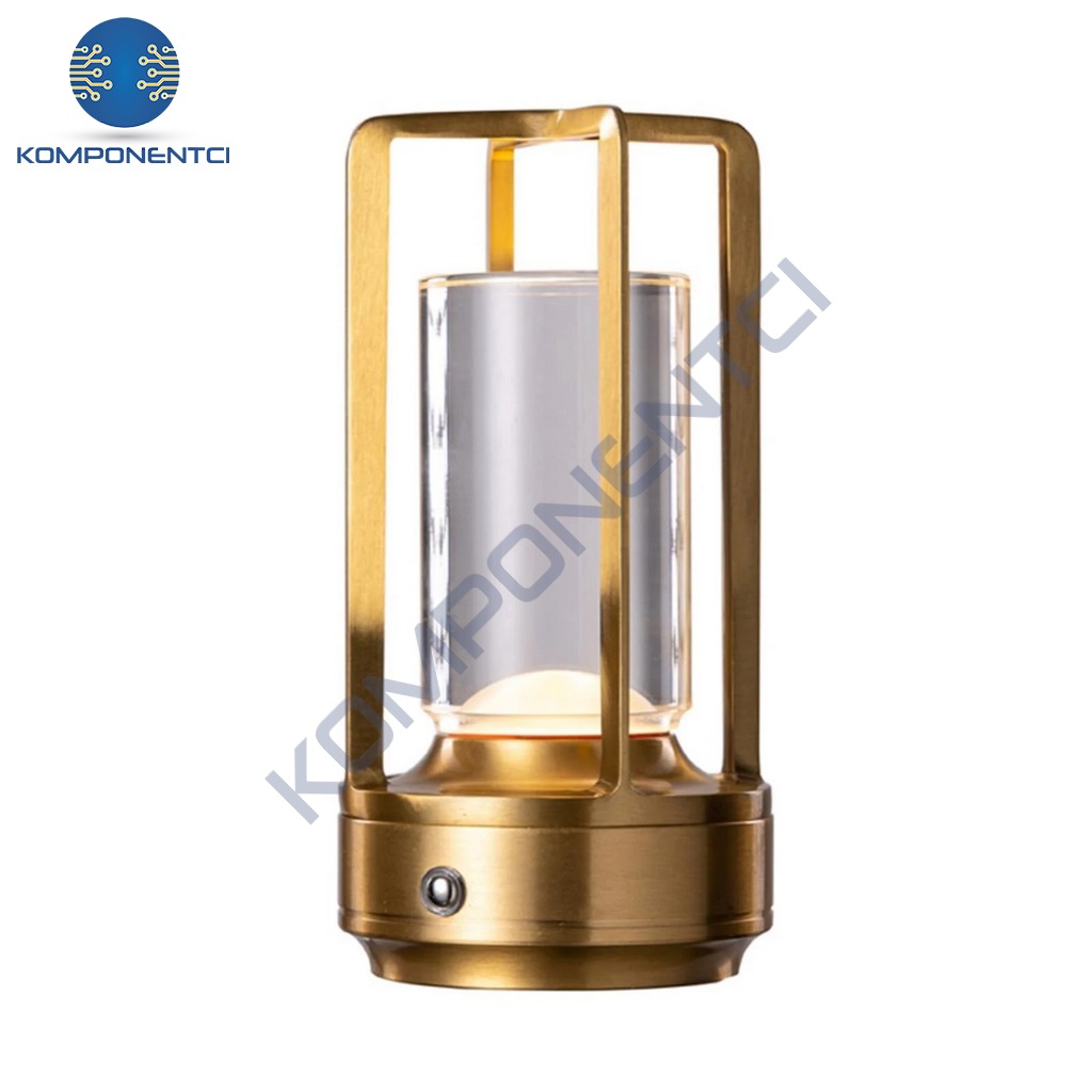Cata Vegas Gold Şarjlı Masa Lambası CT-8439