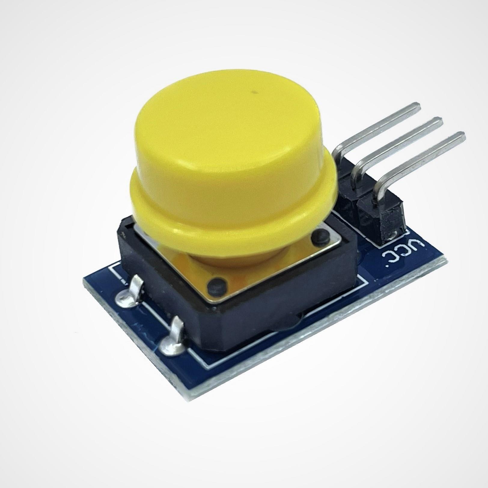 12x12mm Arduino Push Buton Switch Anahtar Modülü Sarı Kapak 1 Adet ...