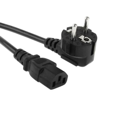 Yüksek Kaliteli Power Kablosu 1.2 Metre - 3'lü Bilgisayar Güç Kablosu