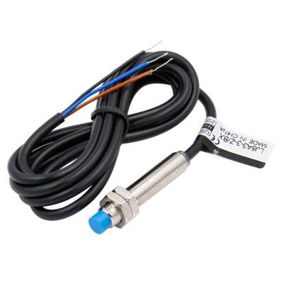 LJ8A3-3-Z/BX 6-36V 3mm NPN NO Endüktif Mesafe Sensörü