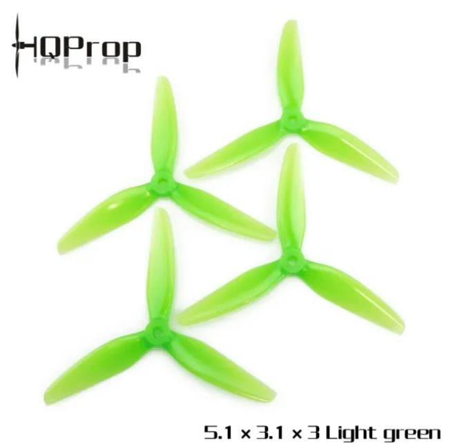 HQProp 5.1X3.1X3 5.1'' 2CW+2CCW Pervane